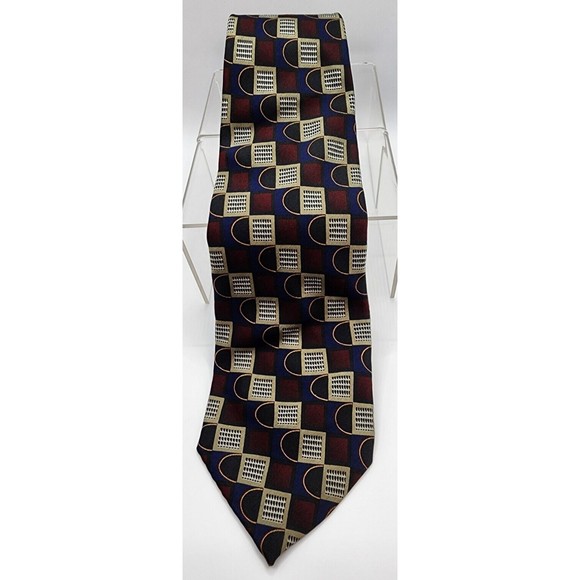 Keith Daniels Classic Apron Style 100% Silk Necktie - Picture 1 of 6